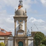 Ferrol, Detalle central de la Puerta del Arsenal.