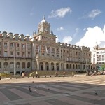 Ferrol, Plaza de Armas con el Palacio Consistorial